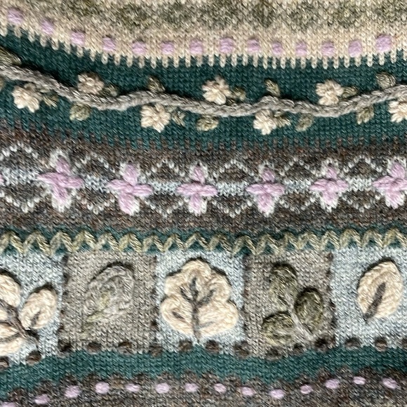 Vtg Talbots Women’s M 100%Wool Knit Cardigan - Picture 7 of 7